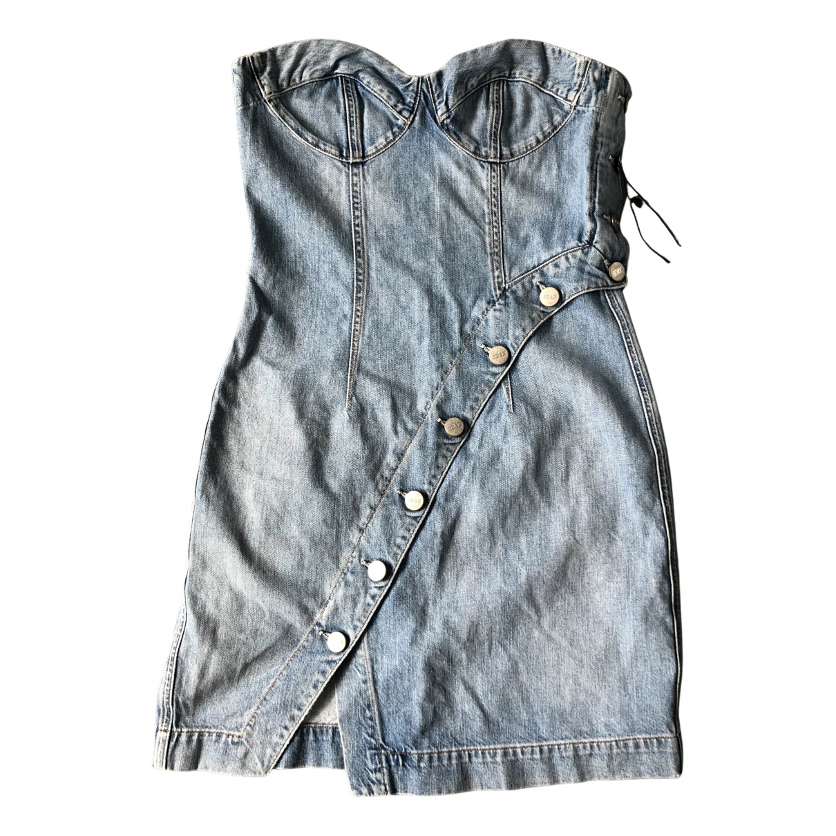 Mini dress Jean Atelier Blue size 4 US 